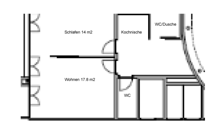 Wohnung EG klein Wohnangebot Halden